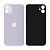 Заднє скло корпусу iPhone 11 (big hole) Original PRC Violet (Х) 8000847Vi