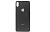 Заднє скло корпусу iPhone XS (big hole) чорне (Х) 8000824B