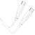 Cable Type-C/Type-C HOCO X93 60W 2m (круглий) White