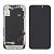 LCD iPhone 12 mini із чорним тачскрином + дисплейна рамка GX-AMOLED (M) 