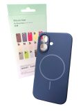 Чохол iPhone 16 Silicon BEATS with MagSafe №9 Amethyst