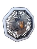 Вентилятор настольный DESKTOP FAN U8 (АКБ, подсветка, 4 режима, Type-C) Black