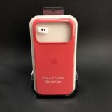 Чохол iPhone 17ProMax Silicon Case original FULL №41 rose (4you)