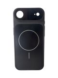 Чохол iPhone 17Air Silicon IPHONE 17 STYLE with MagSafe Black