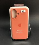 Чехол iPhone 17 Silicon Case original FULL №27 peach (4you) "Акционная цена"