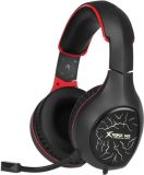 Гарнитура XTRIKE ME GH-710 (микрофон, мониторы,LED) Black/red
