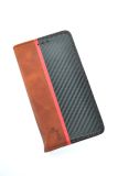 Чехол-книжка 4you Carbon 6" Dark brown/black универсальная 