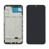 LCD Samsung A24/A245 (2023) с черным тачскрином + корпусная рамка IPS (М)