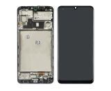 LCD Samsung M32/M325 Galaxy с черным тачскрином + корпусная рамка 6.36" OLED (M) 
