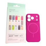 Чохол iPhone 17Pro Silicon BEATS with MagSafe №15 Sunset Purple