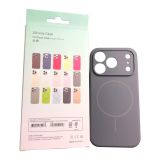 Чохол iPhone 17Pro Silicon BEATS with MagSafe №12 Graphite Gray