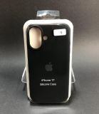 Чехол iPhone 17/18 Silicon Case original FULL №18 black (4you)