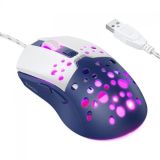 Мышь проводная HOCO GM51 Blue/white