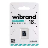 Micro SD 16Gb Wibrand Class 10 без ад. (UHS-1)