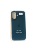 Чохол iPhone 17 Silicon Case original FULL №38 blue cobalt (4you)