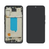 LCD Samsung A54 /A546F (2023) с черным тачскрином + черная корпусная рамка IPS (M)