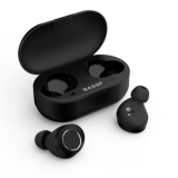 Bluetooth-гарнитура Bassf BassBuds ER-400 (+кейс для зарядки и хранения) Black