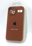 Чохол iPhone 13 Silicon Case original FULL Camera №32 milk chocolate (4you) 