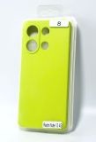 Чехол Xiaomi Redmi Note 13(4G) Silicon Original FULL №8 Yellow (4you)