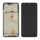 LCD Huawei Honor X7A із чорним тачскрином + корпусна рамка (М)