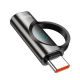 Переходник HOCO UA32A Type-C/Lightning Black