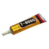 Клей силиконовый Zhanlida T8000 (50 мл,тюбик с дозатором) (М)