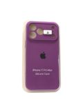 Чохол iPhone 17ProMax Silicon Case original FULL Camera №30 purple (4you)