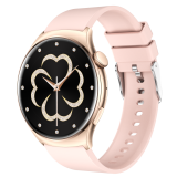 Годинник Smart Watch 4you SPACE (1.43 AMOLED Дзвінки, ліхтарик, aluminum,12мес гар) CORAL PINK - Новинка!