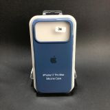 Чохол iPhone 17ProMax/18ProMax Silicon Case original FULL №36 saphire (4you)