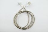 Usb-cable Micro USB 4you Vazi ( 2000mah, метал, 90град, сталевий ) 