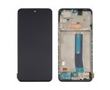 LCD Xiaomi Redmi Note 11S с чёрным тачскрином + корпусная рамка OLED (M) 
