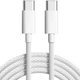 USB-C-cable iPhone Type-C-Type-C Model A2795 MW493ZM/A 60W 1m (тканевый, упак.)