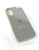 Чохол iPhone 16Plus Silicon Case original FULL №23 Grey (4you)