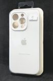 Чохол iPhone 15Pro Silicon Case original FULL Camera №9 White (4you)