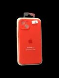 Чохол iPhone 13 Silicon Case original FULL Camera №13 pumpkin (4you)