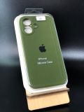Чохол iPhone 16Plus Silicon Case original FULL Camera №64 olive green (4you)