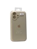 Чохол iPhone 17/18 Silicon Case original FULL Camera №11 antique white (4you)