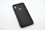 Чехол Xiaomi Redmi 7 Silicon Series Leather Black "Акционная цена"