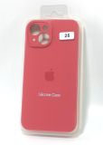 Чехол iPhone 15Plus Silicon Case original FULL Camera №25 camelia (4you) "Акционная цена"