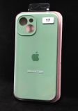Чехол iPhone 15Plus Silicon Case original FULL Camera №17 spring mint (4you) "Акционная цена"