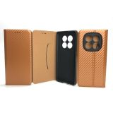 Flip Cover for Xiaomi Redmi Note 15Pro(4G) Fiber Brown (4you)