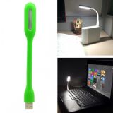 Led лампа для клавіатури USB гнучка зелена