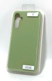 Чехол Samsung A15(4G) Silicon Original FULL №15 Green (4you) "Акционная цена"