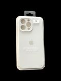 Чохол iPhone 14ProMax Silicon Case original FULL Camera № 9 White ( 4you )