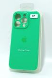 Чохол iPhone 15ProMax Silicon Case original FULL Camera №57 grass (4you)