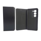 Flip Cover for Xiaomi Redmi 15 4G 171mm Fiber Black (4you)