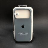 Чохол iPhone 17ProMax/18ProMax Silicon Case original FULL №66 pine green (4you)