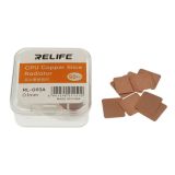Термопрокладки медные Relife RL-093A (12 x 14 x 0.1 мм, 50 шт) (M) 