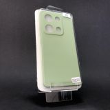 Чехол Xiaomi Redmi Note 14s(4G) Silicon Original FULL №15 Green (4you)