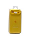 Чехол iPhone 17air Silicon Case original FULL Camera №4 yellow (4you)